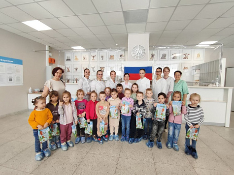 Студенты научного кружка кафедры детских болезней педиатрического факультета провели День здоровья для воспитанников детского сада