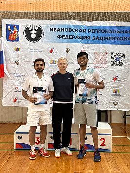 Индийские студенты ИвГМУ одержали победу на турнире по бадминтону
